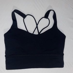 Lululemon Free To Be Bra in Black Sz 4